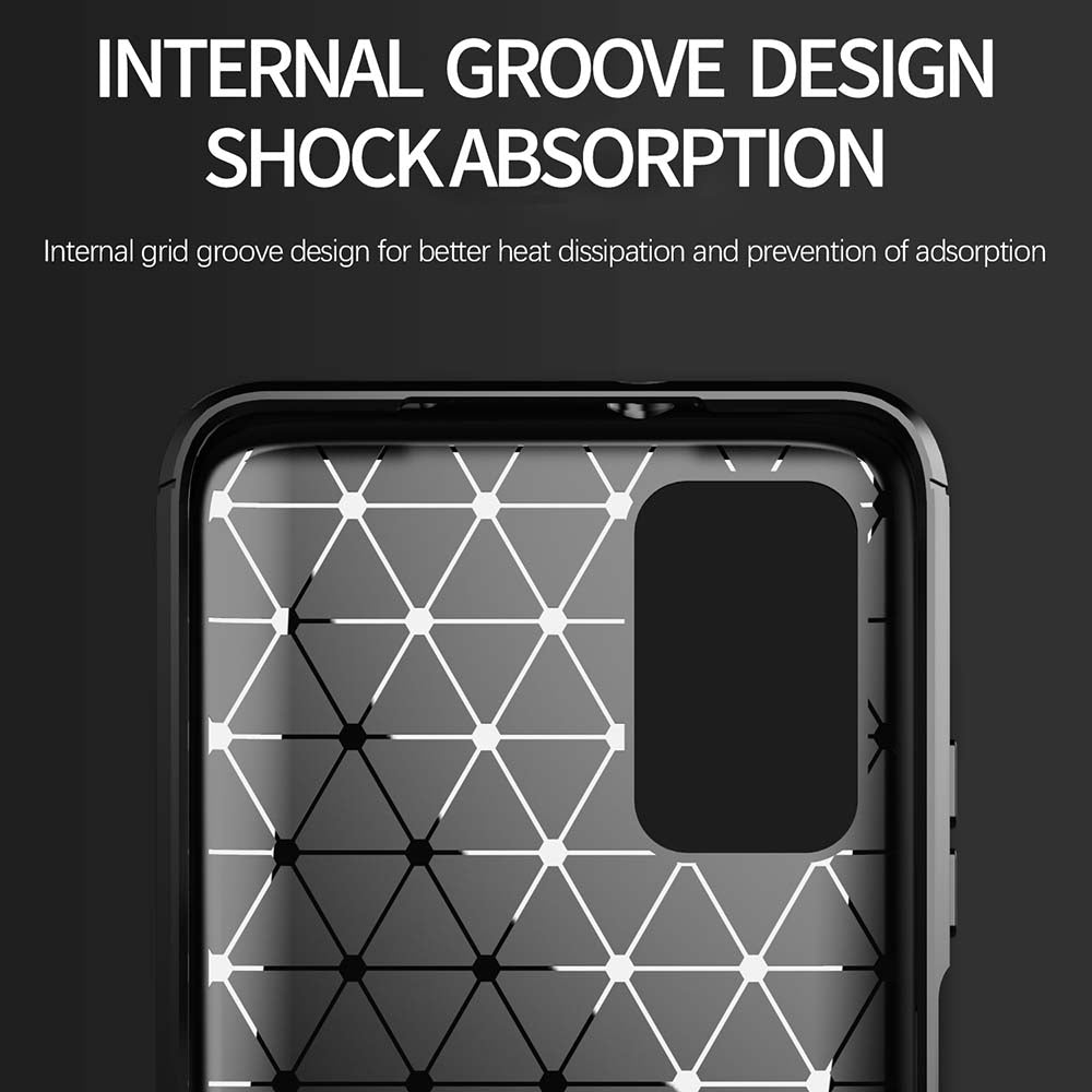 Cover til Xiaomi Redmi 9 Power / 9T, Techsuit, Carbon, Sort