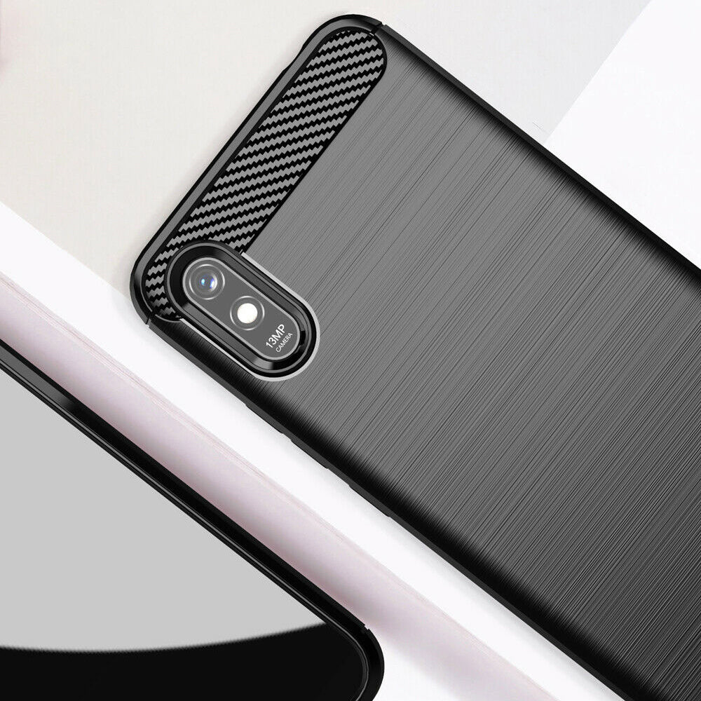 Case for Xiaomi Redmi 9AT / 9A, Techsuit, Carbon, Black