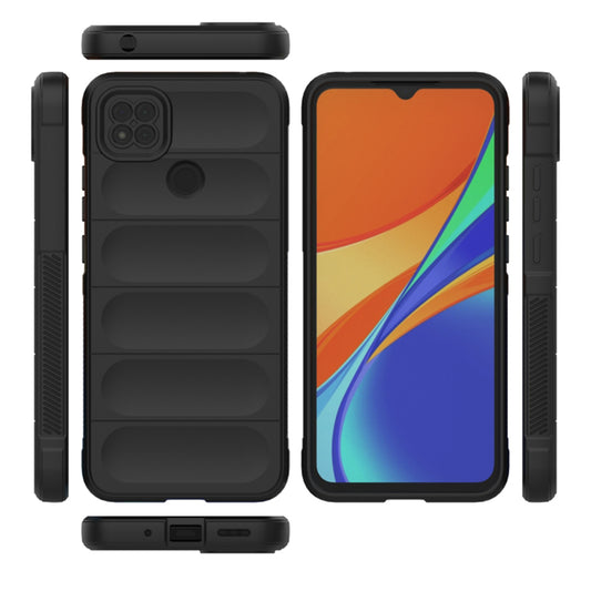 Cover til Xiaomi Redmi 9C NFC / 9C, Techsuit, Magic Shield, Sort