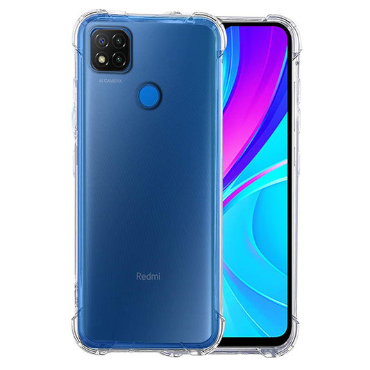 Cover til Xiaomi Redmi 9C NFC / 9C, Techsuit, Stødabsorberende Klar, Transparent