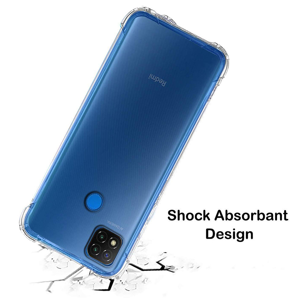 Cover til Xiaomi Redmi 9C NFC / 9C, Techsuit, Stødabsorberende Klar, Transparent