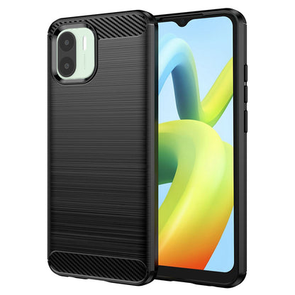 Cover til Xiaomi Redmi A2 / A1, Techsuit, Carbon, Sort