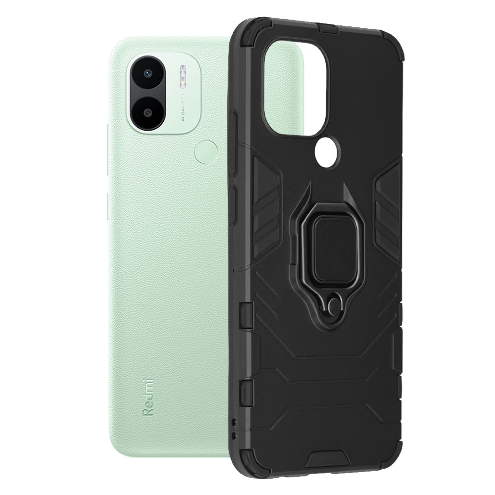 Cover til Xiaomi Redmi A2+ / A1+, Techsuit, Shield, Sort