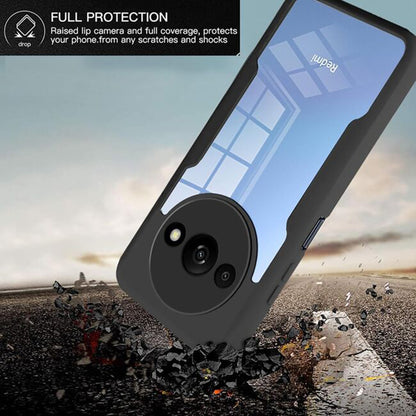 Cover til Xiaomi Redmi A3x / A3, Techsuit, ColorVerse 360, Sort