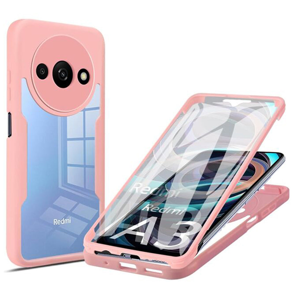 Cover til Xiaomi Redmi A3x / A3, Techsuit, ColorVerse 360, Pink