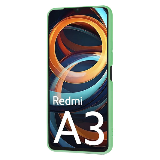 Cover til Xiaomi Redmi A3x / A3, Techsuit, SoftFlex, Lysegrøn