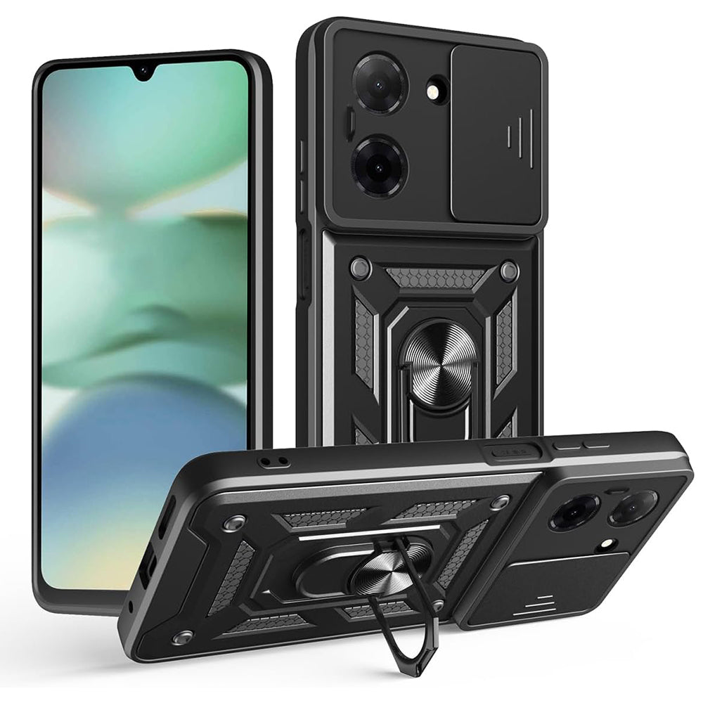 Cover til Xiaomi Redmi A5 4G (Standard), Techsuit, CamShield, Sort