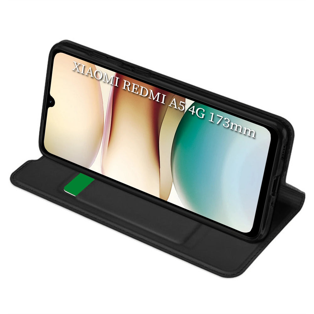 Cover til Xiaomi Redmi A5 4G (Standard), Techsuit, Magskin Book, Sort