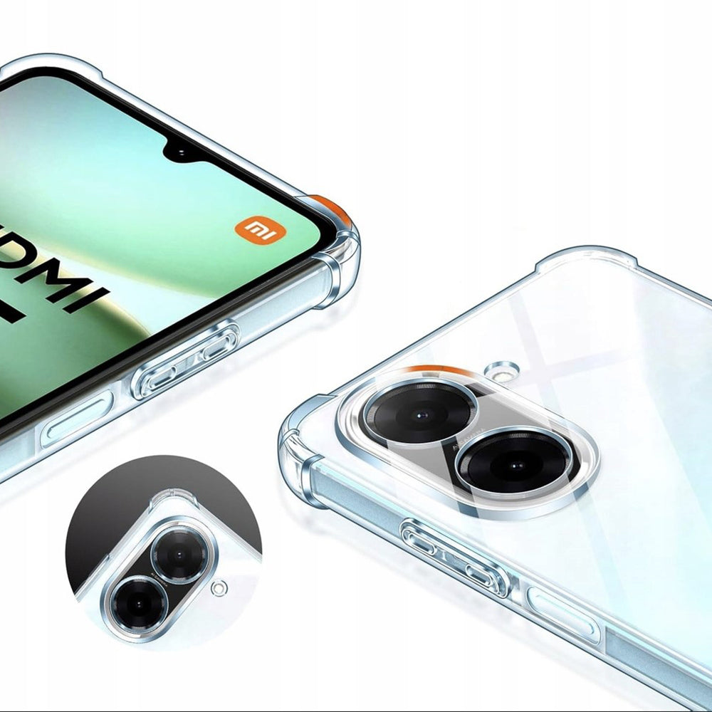 Cover til Xiaomi Redmi A5 4G (Standard), Techsuit, Stødsikker Klar, Transparent