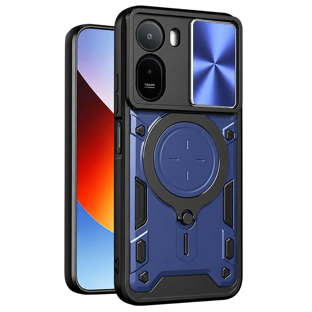 Cover til Xiaomi Redmi A7 Pro 4G, Techsuit, CamGuard Pro, Blå