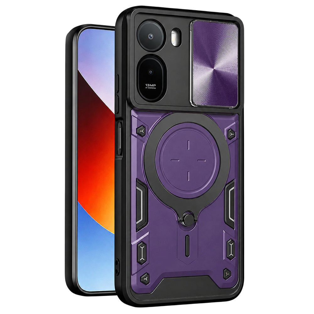 Cover til Xiaomi Redmi A7 Pro 4G, Techsuit, CamGuard Pro, Lilla