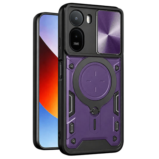 Cover til Xiaomi Redmi A7 Pro 4G, Techsuit, CamGuard Pro, Lilla