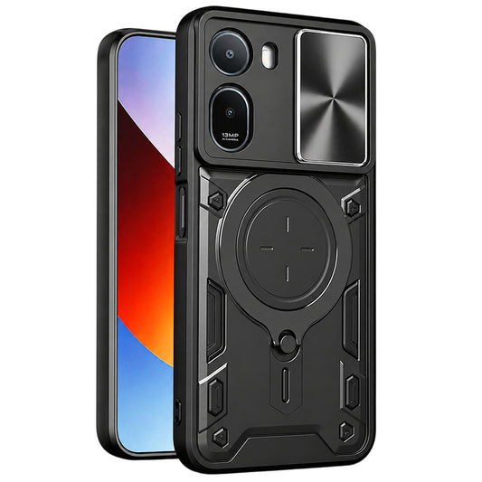 Cover til Xiaomi Redmi A7 Pro 4G, Techsuit, CamGuard Pro, Sort