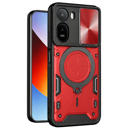 Cover til Xiaomi Redmi A7 Pro 4G, Techsuit, CamGuard Pro, Rød