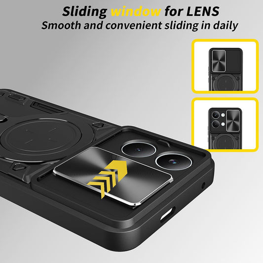 Cover til Xiaomi Redmi A7 Pro 4G, Techsuit, CamGuard Pro, Rød