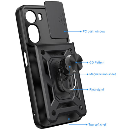 Cover til Xiaomi Redmi A7 Pro 4G, Techsuit, CamShield, Blå