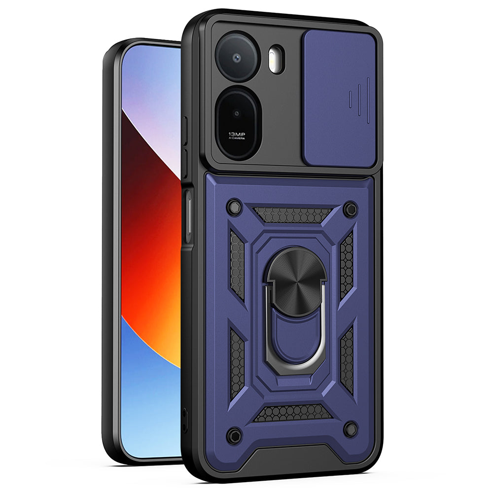 Cover til Xiaomi Redmi A7 Pro 4G, Techsuit, CamShield, Blå