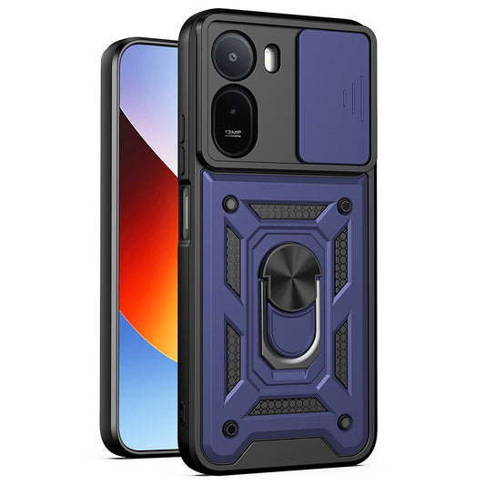 Cover til Xiaomi Redmi A7 Pro 4G, Techsuit, CamShield, Blå