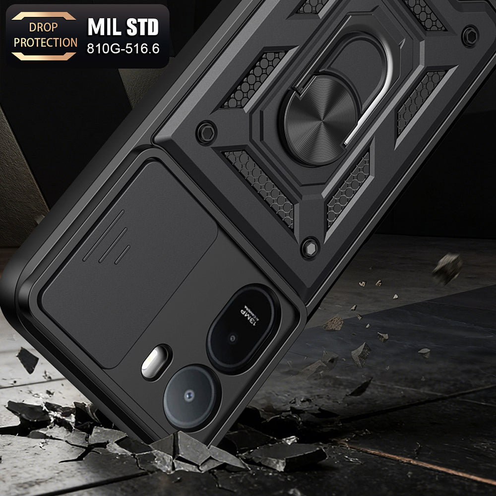 Cover til Xiaomi Redmi A7 Pro 4G, Techsuit, CamShield, Blå