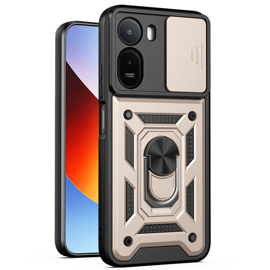 Cover til Xiaomi Redmi A7 Pro 4G, Techsuit, CamShield, Guld
