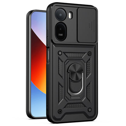 Cover til Xiaomi Redmi A7 Pro 4G, Techsuit, CamShield, Sort