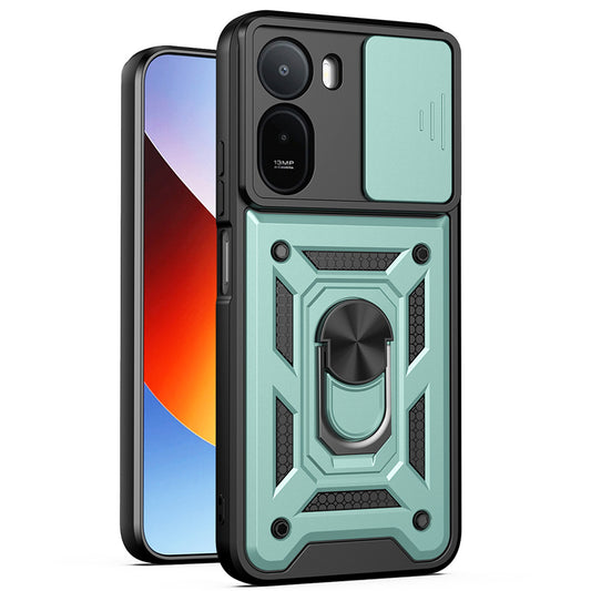 Cover til Xiaomi Redmi A7 Pro 4G, Techsuit, CamShield, Grøn