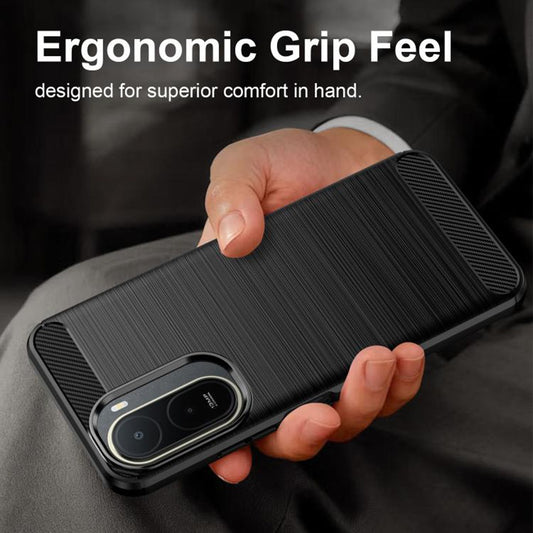 Cover til Xiaomi Redmi A7 Pro 4G, Techsuit, Carbon, Sort