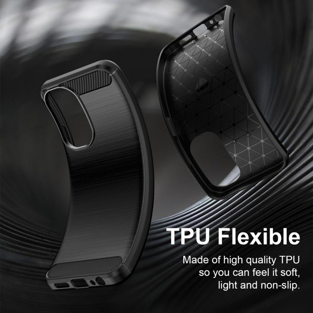 Cover til Xiaomi Redmi A7 Pro 4G, Techsuit, Carbon, Sort