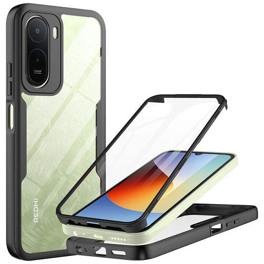 Cover til Xiaomi Redmi A7 Pro 4G, Techsuit, ColorVerse 360, Sort