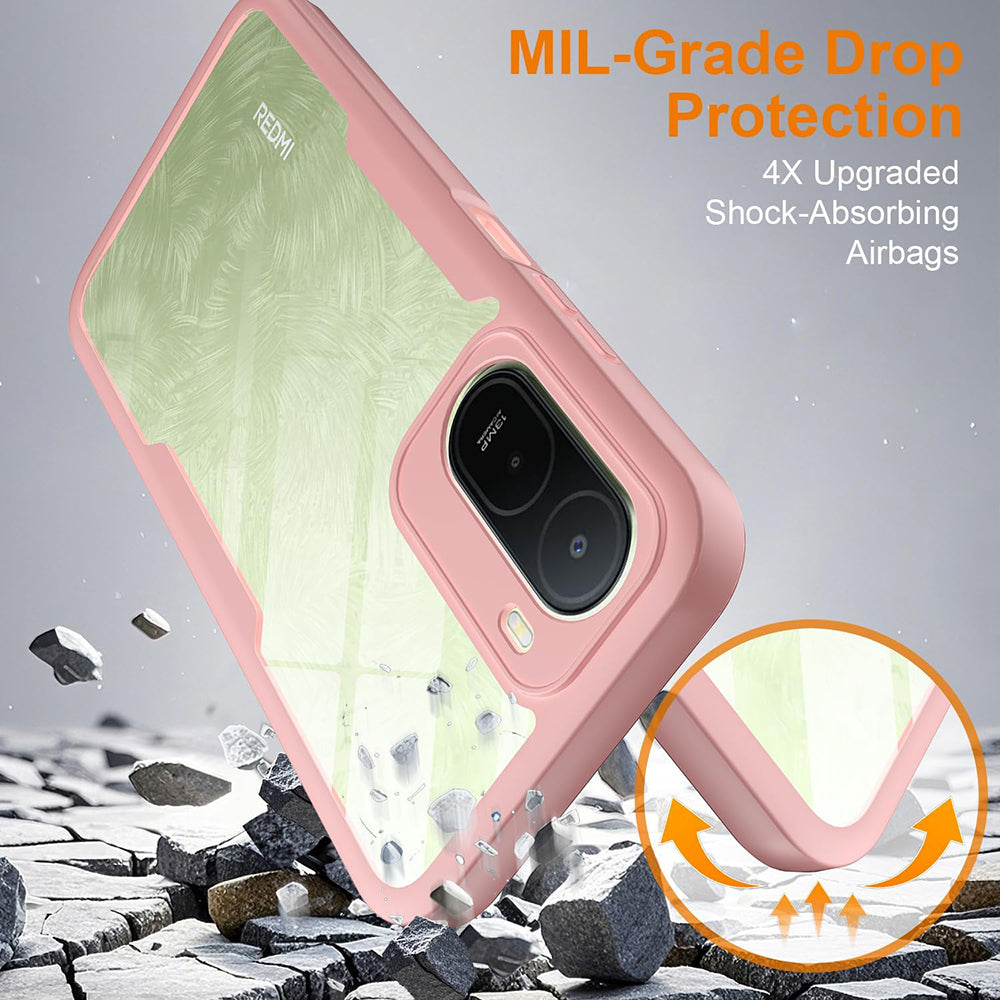 Cover til Xiaomi Redmi A7 Pro 4G, Techsuit, ColorVerse 360, Pink