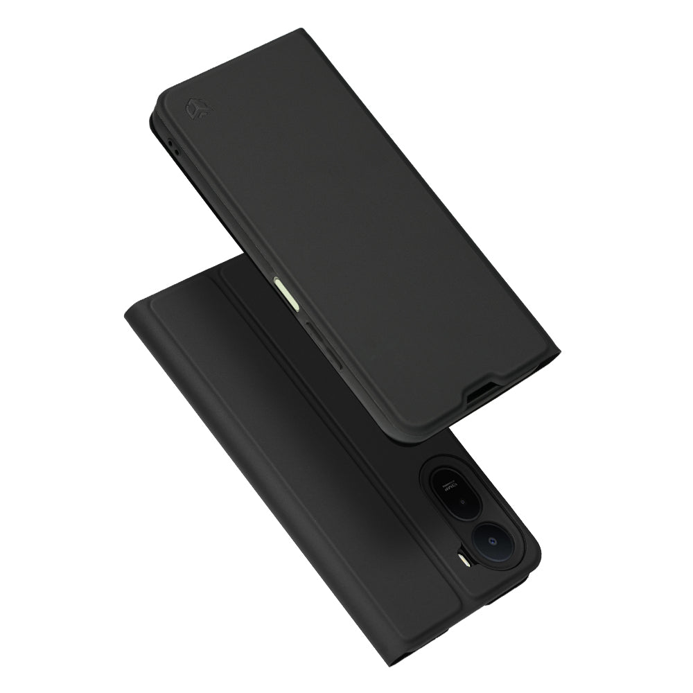 Cover til Xiaomi Redmi A7 Pro 4G, Techsuit, Magskin Book, Sort
