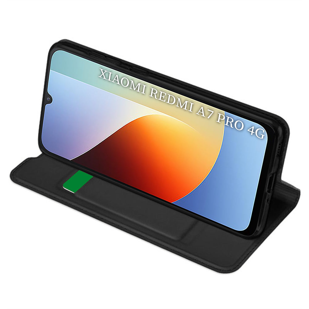 Cover til Xiaomi Redmi A7 Pro 4G, Techsuit, Magskin Book, Sort