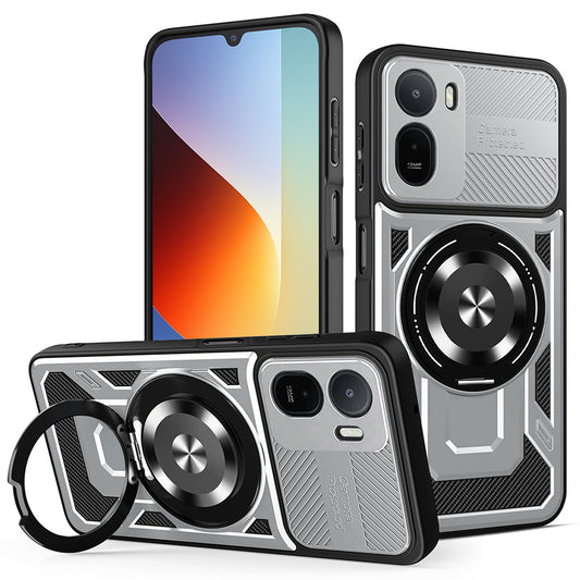 Cover til Xiaomi Redmi A7 Pro 4G, Techsuit, RuggedCam, Grå