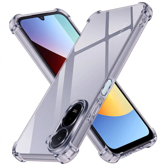 Cover til Xiaomi Redmi A7 Pro 4G, Techsuit, Stødsikker Klar, Røgfarvet