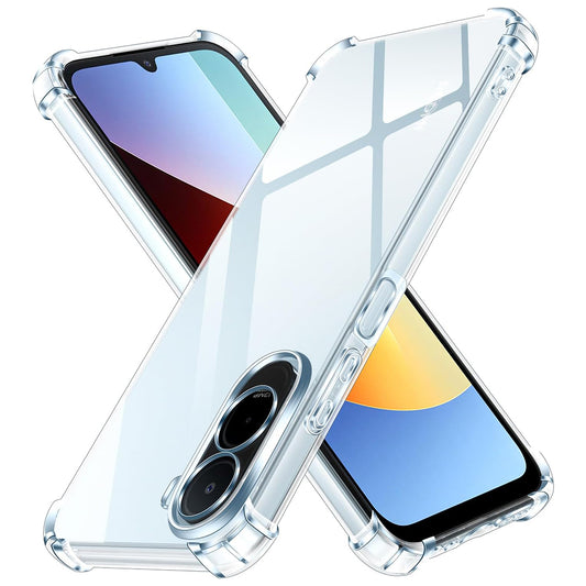 Case for Xiaomi Redmi A7 Pro 4G, Techsuit, Shockproof Clear, Transparent