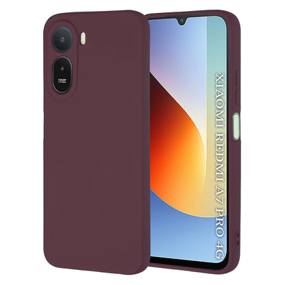 Cover til Xiaomi Redmi A7 Pro 4G, Techsuit, SoftFlex, Vinrød