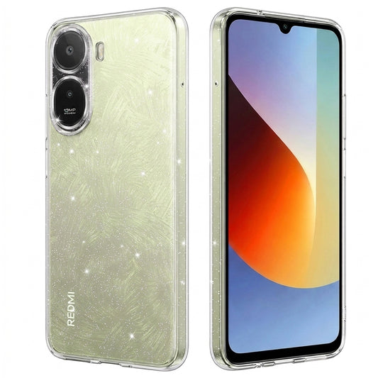Cover til Xiaomi Redmi A7 Pro 4G, Techsuit, SparkleSkin, Transparent
