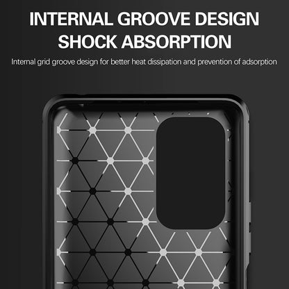 Cover til Xiaomi Redmi Note 10 Pro Max / Note 10 Pro, Techsuit, Carbon, Sort