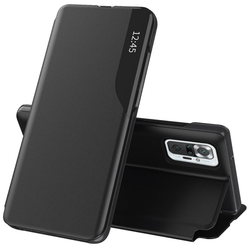 Cover til Xiaomi Redmi Note 10 Pro Max / Note 10 Pro, Techsuit, eFold, Sort