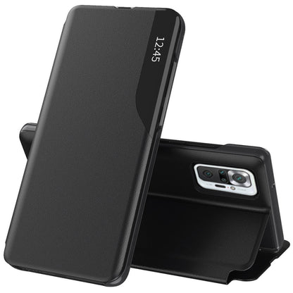 Cover til Xiaomi Redmi Note 10 Pro Max / Note 10 Pro, Techsuit, eFold, Sort