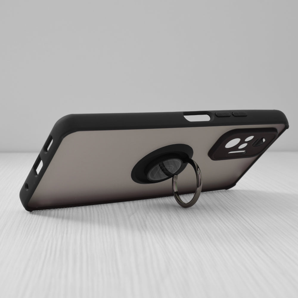 Cover til Xiaomi Redmi Note 10 Pro Max / Note 10 Pro, Techsuit, Glinth, Sort
