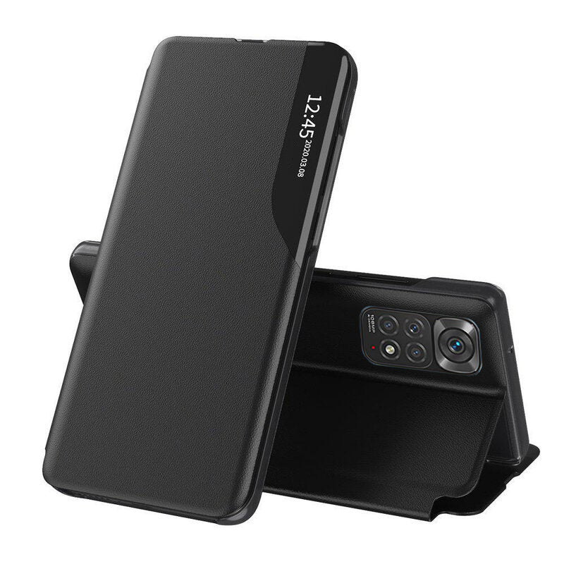 Cover til Xiaomi Redmi Note 11S / Note 11, Techsuit, eFold, Sort