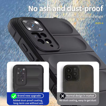Cover til Xiaomi Redmi Note 11S / Note 11, Techsuit, Magic Shield, Sort
