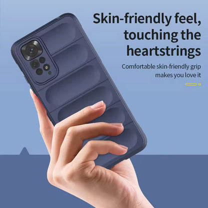 Cover til Xiaomi Redmi Note 11S / Note 11, Techsuit, Magic Shield, Sort