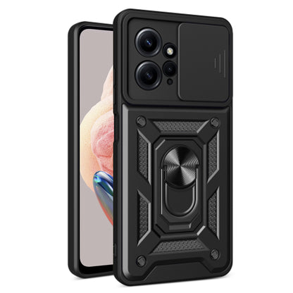 Cover til Xiaomi Redmi Note 12 4G, Techsuit, CamShield, Sort