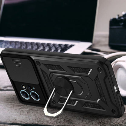 Cover til Xiaomi Redmi Note 12 4G, Techsuit, CamShield, Sort