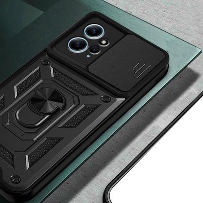 Cover til Xiaomi Redmi Note 12 4G, Techsuit, CamShield, Sort