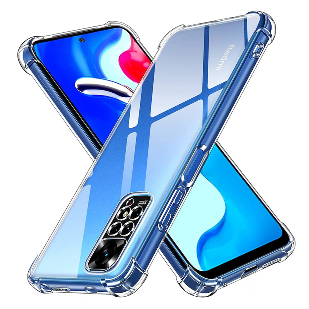 Cover til Xiaomi Redmi Note 12 Pro 4G / Note 11 Pro 5G / Note 11 Pro, Techsuit, Stødabsorberende Klar, Transparent