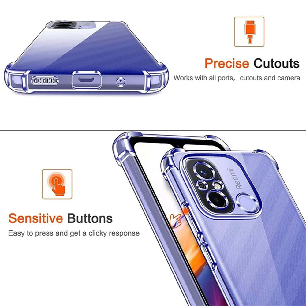 Cover til Xiaomi Redmi Note 12 Pro 4G / Note 11 Pro 5G / Note 11 Pro, Techsuit, Stødabsorberende Klar, Transparent