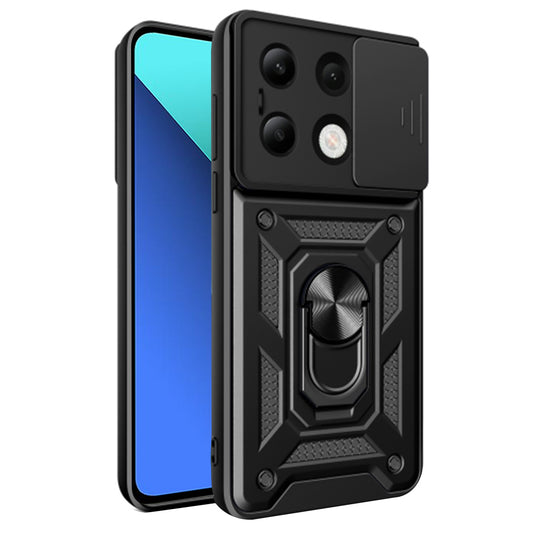 Cover til Xiaomi Redmi Note 13 4G, Techsuit, CamShield, Sort